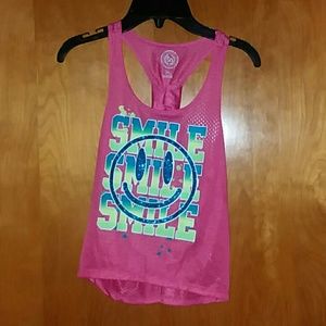 Girl's Racerback Mesh Tank